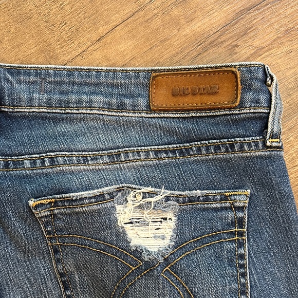 Big Star Women’s Size 30 Maddie Skinny Jeans Distressed Details - Picture 10 of 14